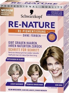 Schwarzkopf, Schwarzkopf Cream Re-Pigmentierung für Frauen Medium (1 Stück), 