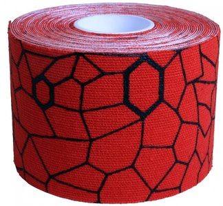 Theraband, TheraBand Kinesiology Tape Rolle 5 m - Red/Black, TheraBand Kinesiology Tape Rolle 5 m Red/Black (1 Stk)