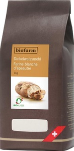Biofarm, Biofarm Dinkel Weissmehl Knospe (1 kg), biofarm Dinkelweissmehl Knospe (1kg)