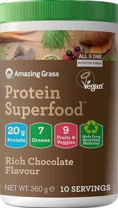 Amazing Grass, Protein Superfood Chocolate (360g), Protein Superfood Chocolate (360g)