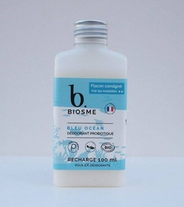 Biosme, Deodorant probiotisch Bleu océan Nachfüllpackung, 