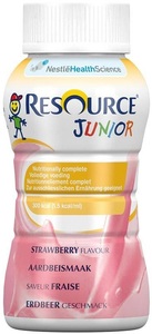 Resource, Nestle Resource® Junior Erdbeere, Nestlé Resource Junior Erdbeer (4x200ml)