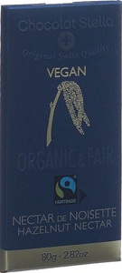 Stella, Stella Nectar de noisette Schokolade Bio Faitraide (80 g), Stella Nectar de noisette Schokolade Bio Faitraide