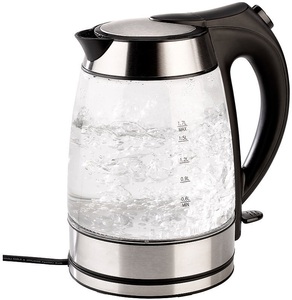 Rosenstein & Söhne, Rosenstein & Söhne Wasserkocher, temperaturabhängige LED-Beleuchtung, 1,7 Liter, 2200 W, Wasserkocher, temperaturabhängige LED-Beleuchtung, 1,7 Liter, 2200 W