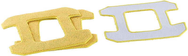 Sichler Haushaltsgeräte, Sichler Haushaltsgeräte Mikrofaser-Reinigungs- und -Polier-Pad für PR-041 V3, 3er-Set, Mikrofaser-Reinigungs- und -Polier-Pad für PR-041 V3, 3er-Set