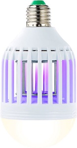Exbuster, Exbuster 2in1-UV-Insektenkiller und LED-Lampe, E27, 9 Watt, 550 Lumen, warmweiss, 2in1-UV-Insektenkiller und LED-Lampe, E27, 9 W, 550 Lumen, neutralweiß