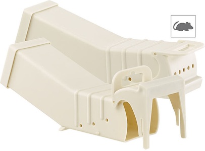 Exbuster, Exbuster 2er-Set tierfreundliche Profi-Lebend-Mausefallen, 16 x 6,5 x 4,7 cm, 2er-Set tierfreundliche Profi-Lebend-Mausefallen, 16 x 6,5 x 4,7 cm