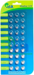 tka Köbele Akkutechnik, tka Köbele Akkutechnik Knopfzellen, 30er-Sparpaket,LR41/ LR43/ LR44/ LR621/ LR626/ LR1130, Knopfzellen, 30er-Sparpaket,LR41/ LR43/ LR44/ LR621/ LR626/ LR1130