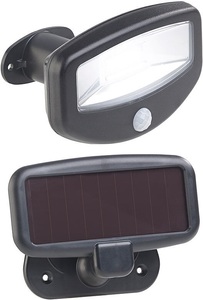Lunartec, Lunartec Solar-LED-Strahler, PIR-Bewegungssensor, 16 LEDs, 100 lm, 1,2 W, IP44, Solar-LED-Strahler, PIR-Bewegungssensor, 16 LEDs, 100 lm, 1,2 W, IP44
