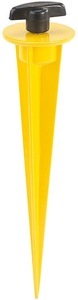 AGT, AGT Aluminium-Erdspiess für LED-Fluter, 17 cm, gelb, Aluminium-Erdspiess für LED-Fluter, 17 cm, gelb