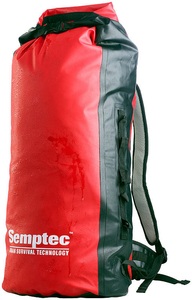 Semptec Urban Survival Technology, Semptec Urban Survival Technology Wasserdichter Trekking-Rucksack aus Lkw-Plane, ca. 50 l, Wasserdichter Trekking-Rucksack aus Lkw-Plane, ca. 50 l