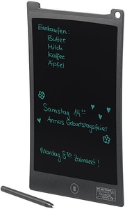 General Office, General Office LCD-Schreibtafel, 25,4 cm / 10 Zoll, Stift, Lösch-Sperre, einfarbig, LCD-Schreibtafel, 25,4 cm / 10 Zoll, Stift, Lösch-Sperre, einfarbig