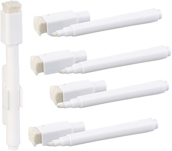Infactory, infactory 5er-Set Ersatzstifte für Memotafel, mit Radier-Funktion, wasserlöslich, 5er-Set Ersatzstifte für Memotafel, mit Radier-Funktion, wasserlöslich