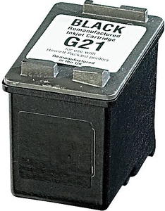 recycled / rebuilt by iColor, recycled / rebuilt by iColor Recycled Cartridge für HP (ersetzt C9351AE No.21), black HC 18ml, Recycled Cartridge für HP (ersetzt C9351AE No.21), black HC 18ml
