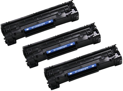 recycled / rebuilt by iColor, recycled / rebuilt by iColor HP LaserJet P1102 Toner - 3er-Spar-Set - Kompatibel, HP LaserJet P1102 Toner - 3er-Spar-Set - Kompatibel