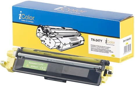 iColor, iColor Kompatibler Toner für Brother TN-247Y, Yellow, Kompatibler Toner für Brother TN-247Y, gelb