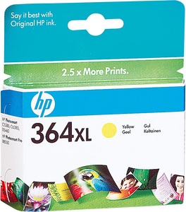 Hp, HP Original Tintenpatrone CB325EE (No.364), yellow XL, Original Tintenpatrone CB325EE (No.364), yellow XL