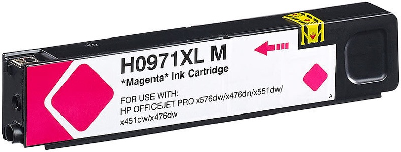 iColor, iColor Tintenpatrone für HP (ersetzt CN627AE, No.971XL), magenta, Tintenpatrone für HP (ersetzt CN627AE, No.971XL), magenta