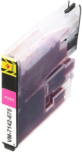 iColor, iColor Tintenpatrone für Brother (ersetzt LC980/LC1100), magenta, Tintenpatrone für Brother (ersetzt LC980/LC1100), magenta