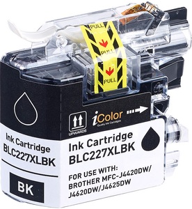 iColor, iColor Tintenpatrone für Brother (ersetzt LC-227XL), black, Tintenpatrone für Brother (ersetzt LC-227XL), black