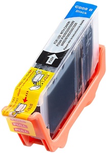 iColor, iColor Patrone für CANON (ersetzt CLI-8BK), mit CHIP black, Patrone für CANON (ersetzt CLI-8BK), mit CHIP black