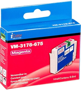 iColor, iColor Patrone für Epson (ersetzt T1631 T1632 T1633 T1634 / 16XL), magenta, Patrone für Epson (ersetzt T1631 T1632 T1633 T1634 / 16XL), magenta