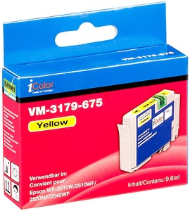 iColor, iColor Patrone für Epson (ersetzt T1631 T1632 T1633 T1634/ 16XL), yellow, Patrone für Epson (ersetzt T1631 T1632 T1633 T1634/ 16XL), yellow