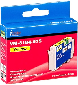 iColor, iColor Patrone für Epson (ersetzt T1814 / 18XL), yellow, Patrone für Epson (ersetzt T1814 / 18XL), yellow