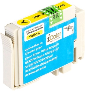 iColor, iColor Tintenpatrone für Epson (ersetzt T1284), yellow, Tintenpatrone für Epson (ersetzt T1284), yellow