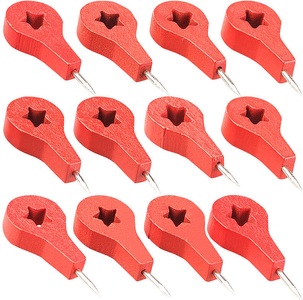 Infactory, infactory 12er-Set Steck-Pins im Wegpunkt-Design, 12er-Set Steck-Pins im Wegpunkt-Design