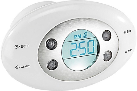 Infactory, infactory Digitale Kofferwaage mit Uhr, Wecker & Thermometer, Digitale Kofferwaage mit Uhr, Wecker & Thermometer