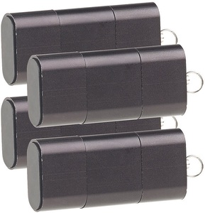 Pearl, Pearl 4er-Set Mini-Cardreader & USB-Stick für microSD bis 128 GB, USB A & C, 4er-Set Mini-Cardreader & USB-Stick für microSD bis 128 GB, USB A & C