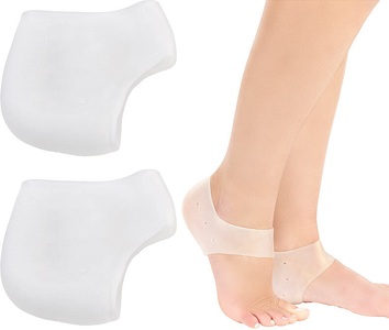 newgen medicals, newgen medicals Silikon-Fersensocken für trockene, rissige Fersen und Fissuren, 1 Paar, Silikon-Fersensocken für trockene, rissige Fersen und Fissuren, 1 Paar