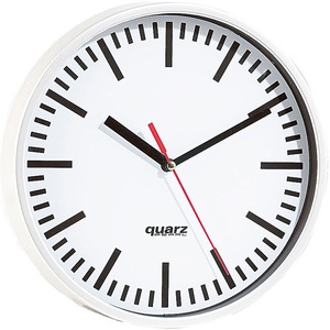Pearl, Pearl Quarz-Bahnhofsuhr, 22,5cm Durchmesser, Quarz-Bahnhofsuhr, 22,5cm Durchmesser