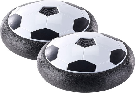 Playtastic, Playtastic Schwebender Luftkissen-Indoor-Fussball, Möbelschutz, Farb-LEDs, 2er-Set, Schwebender Luftkissen-Indoor-Fußball, Möbelschutz, Farb-LEDs, 2er-Set
