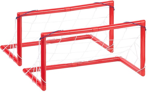 Playtastic, Playtastic 2er-Set Tore, je mit Netz, ideal für Luftkissen-Fussball, Hockey u.v.m., 2er-Set Tore, je mit Netz, ideal für Luftkissen-Fussball, Hockey u.v.m.