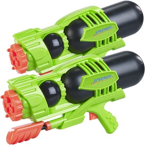 Speeron, Speeron 2er-Set Kinder-XL-Wasserpistolen, 1.600-ml-Wassertank, 3 Strahlarten, 2er-Set Kinder-XL-Wasserpistolen, 1.600-ml-Wassertank, 3 Strahlarten