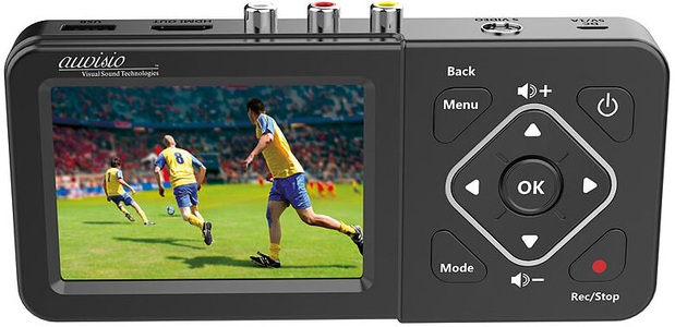 Auvisio, auvisio Video-Rekorder mit Analog-Eingängen, Farb-Display, USB, SD, 60 B./Sek., Video-Rekorder mit Analog-Eingängen, Farb-Display, USB, SD, 60 B./Sek.