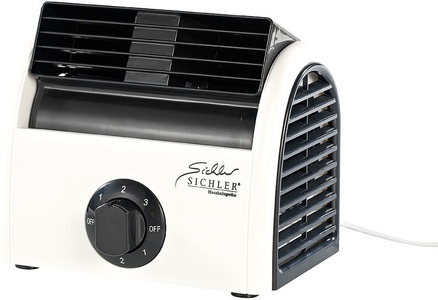 Sichler Haushaltsgeräte, Sichler Haushaltsgeräte Leistungsstarker High-Power-Walzen-Tisch-Ventilator VT-113.T, 30 Watt, Leistungsstarker High-Power-Walzen-Tisch-Ventilator VT-113.T, 30 Watt