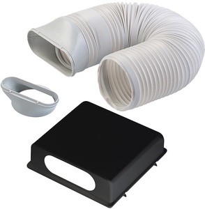 Sichler Exclusive, Sichler Exclusive Frischluft-Schlauch-Set für Monoblock-Klimaanlage ACS-120.out, Frischluft-Schlauch-Set für Monoblock-Klimaanlage ACS-120.out