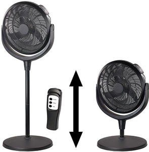 Sichler Haushaltsgeräte, Sichler Haushaltsgeräte Höhenverstellbarer XXL-Raum-Standventilator mit Fernbedienung & Timer, Höhenverstellbarer XXL-Raum-Standventilator mit Fernbedienung & Timer