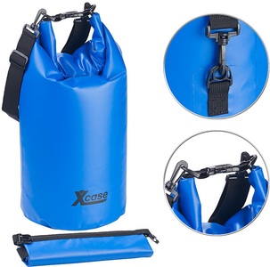 Xcase, Xcase Wasserdichter Packsack, strapazierfähige Industrie-Plane, 20 l, blau, Wasserdichter Packsack, strapazierfähige Industrie-Plane, 20 l, blau