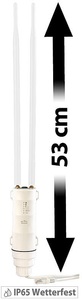 7links, 7links Outdoor-WLAN-Repeater WLR-600.out mit 600 Mbit/s und IP65, Outdoor-WLAN-Repeater WLR-600.out mit 600 Mbit/s und IP65