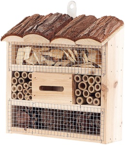 Royal Gardineer, Royal Gardineer Insektenhotel "Marie", Nisthilfe für Nützlinge, 20 x 20 x 7 cm, Insektenhotel 