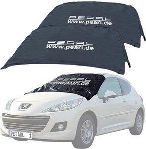 Pearl, Pearl 2er Pack Fest sitzende Anti-Eis-Scheibenfolie mit Magnet-Fixierung, 2er-Set fest sitzende Anti-Eis-Scheibenfolien mit Magnet-Fixierung