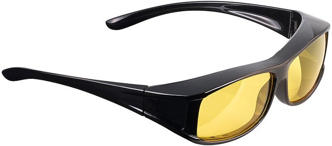 Pearl, Pearl Überzieh-Nachtsichtbrille "Night Vision Pro" für Brillenträger, Überzieh-Nachtsichtbrille 