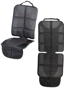 Lescars, Lescars 2er-Set Premium-Kindersitz-Unterlage, 2 Netztaschen, Isofix-geeignet, 2er-Set Premium-Kindersitz-Unterlage, 2 Netztaschen, Isofix-geeignet