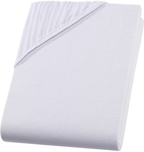 undefined, PREMIUM Jersey Topper für Boxspringbett, weiss, PREMIUM Jersey Fixleintuch für Boxspringbett-Topper, weiss