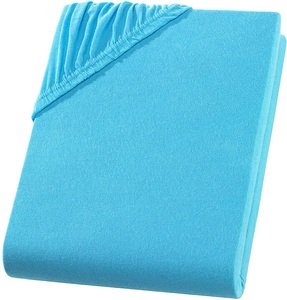 undefined, SUPERB Wasserbett/Boxspringbett Qualitäts-Jersey Fixleintuch, türkis, SUPERB Wasserbett/Boxspringbett Jersey Fixleintuch, türkis, Steg 40 cm