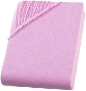 undefined, SUPERB Wasserbett/Boxspringbett Qualitäts-Jersey Fixleintuch, rosa, SUPERB Wasserbett/Boxspringbett Jersey Fixleintuch, rosa, Steg 40 cm